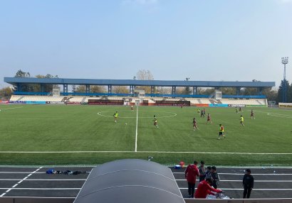 Yevlax şəhər stadionunun son vəziyyəti - FOTO