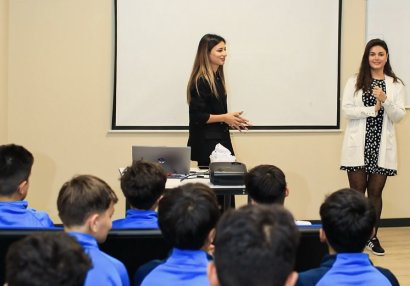 "Sabah"ın akademiyasında uşaq hüquqlarının qorunması mövzusunda seminar keçirildi