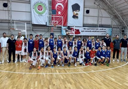 Azərbaycanın U-13 basketbol millisi Ankarada hazırlıq keçdi