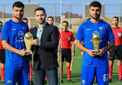 "Ayın qolu" layihəsinin qalibi mükafatlandırıldı