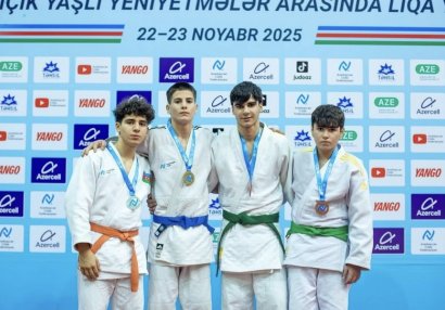 Cüdo üzrə yeniyetmələr arasında liqa yarışının IV turu start götürdü
