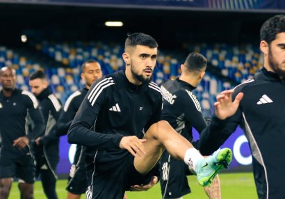 "Qarabağ" Neapolda belə məşq etdi - FOTO