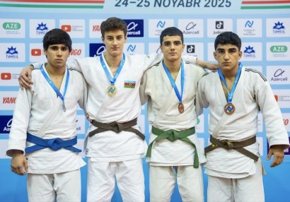 Cüdo üzrə U-17 yeniyetmələr arasında Liqa yarışına yekun vuruldu
