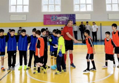 Şirvan şəhəri üzrə "Məktəbli Kuboku" turnirinə start verildi