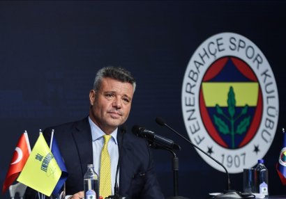 "Fənərbağça" prezidenti Sadettin Saran derbi öncəsi rekord mükafat vəd etdi