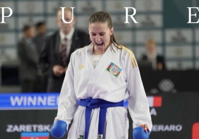 Azərbaycan karateçisi dünya çempionatında bürünc medal qazandı