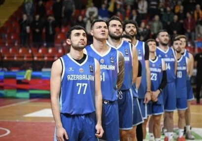 Azərbaycanın basketbol millisi seçmə mərhələdəki ikinci oyununda da məğlub oldu