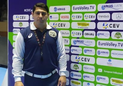 Azərbaycanlı hakim CEV kubokunun oyununa təyinat aldı