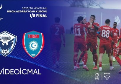 "Turan Tovuz" "Şahdağ Qusar"ı belə üstələdi - İCMAL