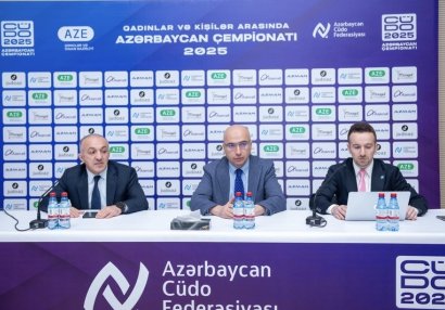 Cüdo üzrə Azərbaycan çempionatının püşkatma mərasimi keçirildi