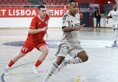 ÇL: "Araz-Naxçıvan" "Benfika" səfərindən məğlub ayrıldı