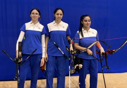 Azərbaycan kamandan oxatanları beynəlxalq turnirdə uğurla çıxış etdilər