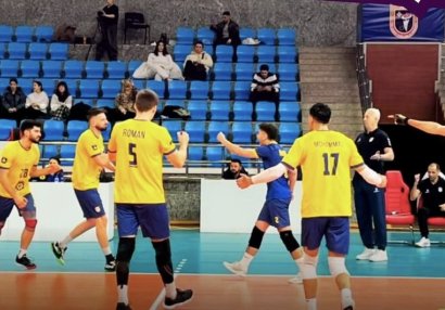 Kişi voleybolçular arasında Azərbaycan Yüksək Liqasında VI tura start verildi