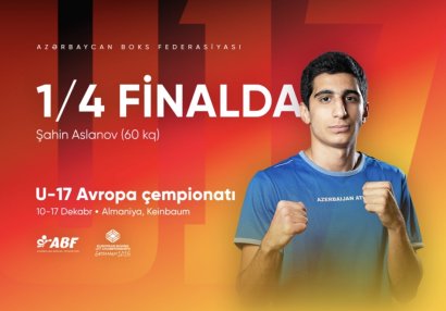Azərbaycanın 4 boksçusu Avropa çempionatının 1/4 finalına vəsiqə qazandı