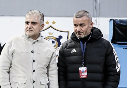 Tahir Gözəl "Qarabağ"ın üzvləri ilə görüşdü