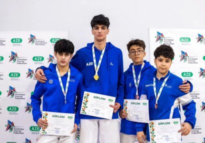 Qılıncoynatma üzrə Azərbaycan birinciliyinin mükafatçıları bilindi