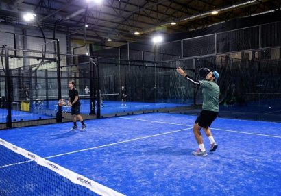 Padel tennisi üzrə ilk Azərbaycan çempionatına start verildi