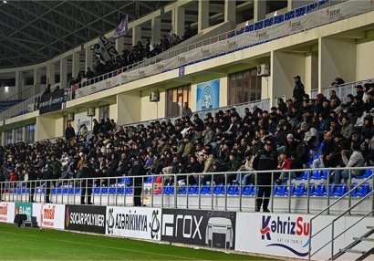 Mövsümün ilk yarısını nə qədər azarkeş izləyib?