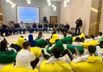 Cüdoçular şəhid övladları üçün qış düşərgəsinin iştirakçıları ilə görüşdülər