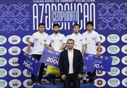 Sərbəst güləş üzrə Azərbaycan çempionatında daha 5 çəkidə medalçılar müəyyənləşdi