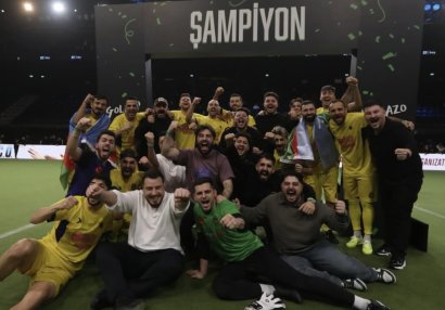 Təmkin və Xətai Türkiyədə kubok qazandı: Finalda 7 qollu darmadağın