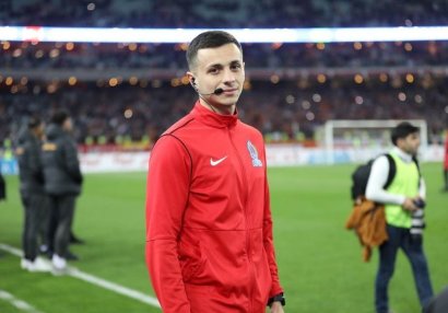Azərbaycanlı referiyə UEFA-dan dəvət gəldi