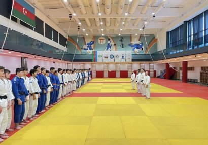 Azərbaycanın yeniyetmə cüdoçuları üçün seminar təşkil olundu