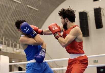 Boks üzrə Azərbaycan çempionatının ilk günündə 24 döyüş keçirildi