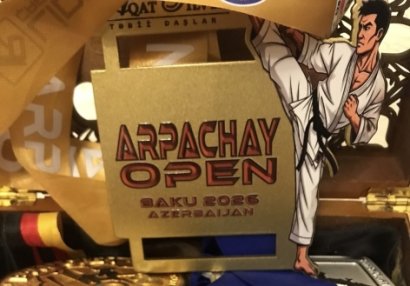 Azərbaycan karateçisi beynəlxalq turnirdə qızıl medal qazandı