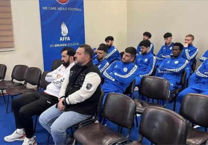 1-ci Liqa təmsilçisinin üzvlərinə danışılmış oyunlarla bağlı seminar keçirildi