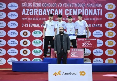 Yunan-Roma və sərbəst güləş üzrə U-17 Azərbaycan çempionatı başa çatıb