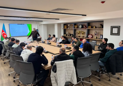 Məşqçilər üçün seminar keçirildi