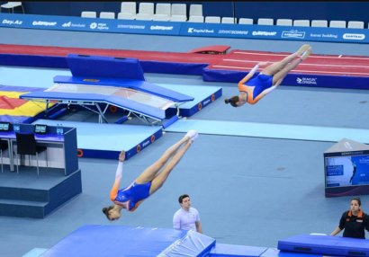 Bakıda batut gimnastikası və tamblinq üzrə Dünya Kuboku start götürdü