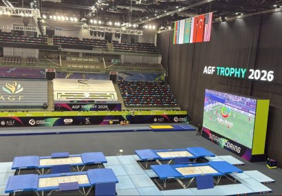 Dünya Kuboku: Azərbaycan gimnastı gümüş medal qazandı