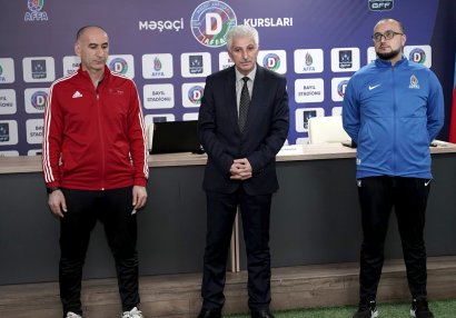 AFFA və BFF məşqçi kurslarına start verdi