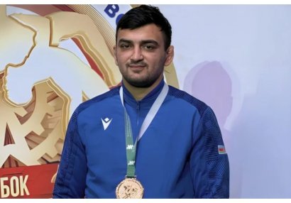 Ramiz Rusiyada medal qazandı