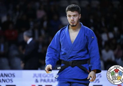 Azərbaycanın daha bir cüdoçusu "Böyük Dəbilqə" turnirində qızıl medal qazandı