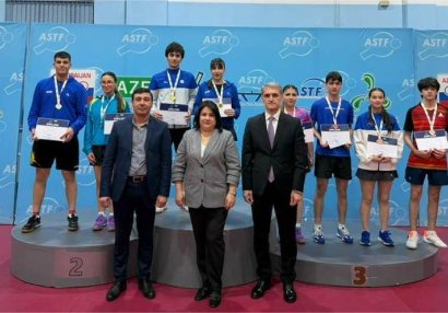 Stolüstü tennis üzrə Azərbaycan çempionatı başa çatdı
