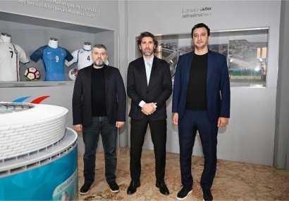 UEFA rəsmisi AFFA-da görüşlər keçirdi