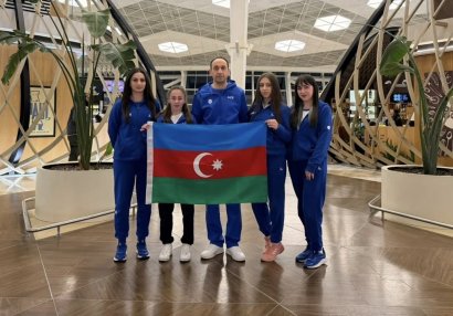 Azərbaycanın stolüstü tennisçiləri Qazaxıstana yola düşdülər
