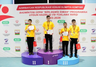 Badminton üzrə yarış keçirildi