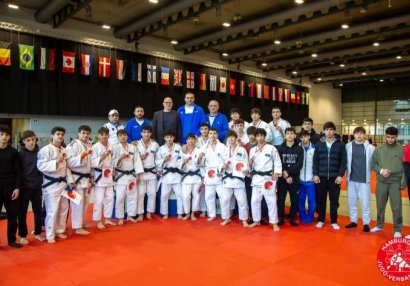 Azərbaycan cüdoçularından Bremendə möhtəşəm start: 15 medal qazanıldı