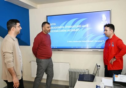 AFFA Premyer Liqa klublarının akademiyalarını yerində ziyarət və qiymətləndirmə prosesini yekunlaşdırdı