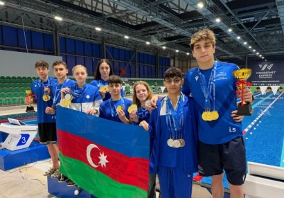 Azərbaycan üzgüçüləri Kutaisidə 2 rekorda imza atdılar