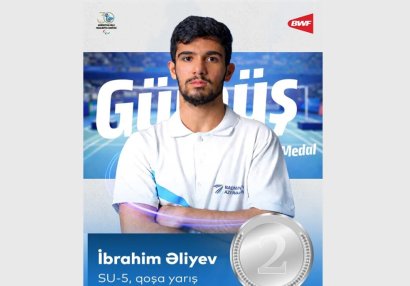 İbrahim İspaniyada "gümüş" qazandı
