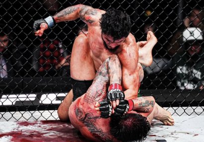 UFC-də Azərbaycan bayrağı dalğalandı: Musayev rəqibini rinqə peşman etdi
