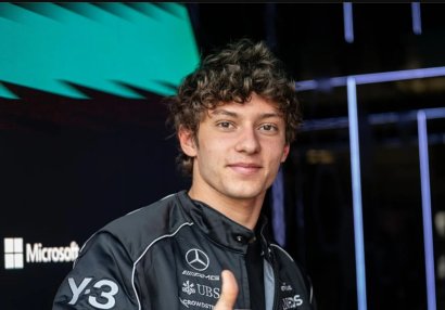 "Formula 1" tarixində Andrea Kimi Antonelli kimisi olmamışdı