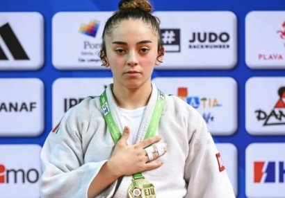 Aysun Məmmədova qızıl medal qazandı