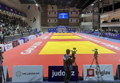 Avropa Kuboku: Azərbaycanın yeniyetmə cüdoçuları ilk gündə 13 medal qazanıblar