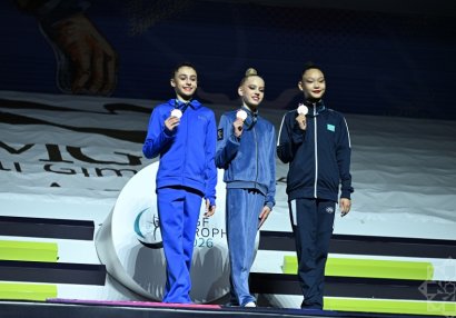 AGF Trophy&rdquo;: Azərbaycan gimnastı həm qızıl, həm də gümüş medal qazandı